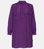 Mathilde printed shirt dress