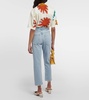 Riley high-rise cropped jeans