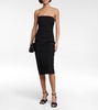 Bernard wool-blend crêpe midi dress
