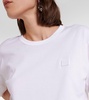Face cotton jersey T-shirt