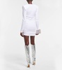 Ruched minidress