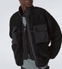 Wool-blend fleece jacket