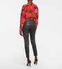 Farrah high-rise skinny pants