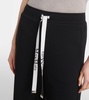 Bali cotton-blend jersey wide-leg sweatpants