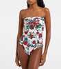 Whitney floral belted swimsuit