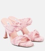 Twist 95 tweed mules