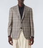 Kei checked wool blazer