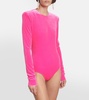 Velvet bodysuit