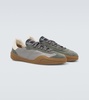 Bars M suede and leather sneakers