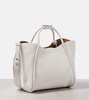 Marine Small leather tote bag