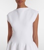 Pleated minidress