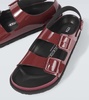 Milano patent leather sandals