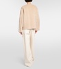 Panno alpaca, wool and silk teddy jacket