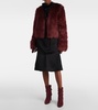 Very Bow Tie 85 suede ankle boots