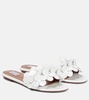 Confetti leather sandals