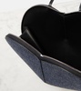 Le Cœur denim shoulder bag