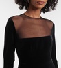 Velvet minidress