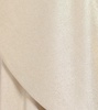 Ruffle-trimmed lamé miniskirt