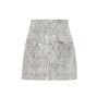 Erin faux snakeskin skirt