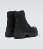 Combat Strike canvas lace-up boots