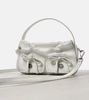 Multipocket Micro leather tote bag