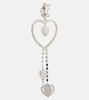 Embellished pendant earrings