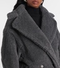 Teddy Bear Icon wool and silk-blend teddy coat