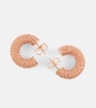Cameron embellished hoop earrings