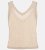 Arrigo knit cotton-blend tank top