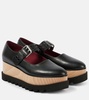 Elyse Eco Alter Mat leather platform sneakers