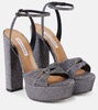Sinner 140 metallic platform sandals