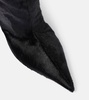 Fiona 60 calf hair knee-high boots