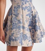 Agua floral minidress