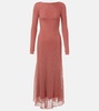 Sheer maxi dress