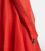 Sissy silk shirt dress