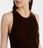 Valencia velvet maxi dress