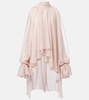 Asymmetric georgette blouse