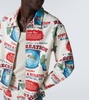 Enrichment printed cotton jacket