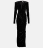 Velvet gown