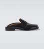 Tabi City leather mules