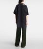 Oversized cotton jersey T-shirt