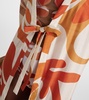 Algae printed beach cover-up