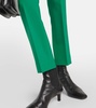 Fuoco cropped wool-blend pants