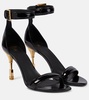 Moneta patent leather sandals