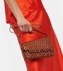 Acute leather crossbody bag
