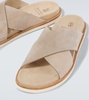 Suede sandals