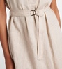 Linen maxi dress