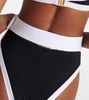 Whitney high-rise bikini bottoms