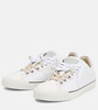 Leather sneakers