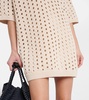 Urna cutout cotton minidress